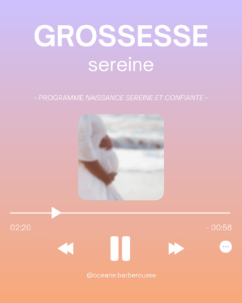 programme hypnose naissance sereine et confiante