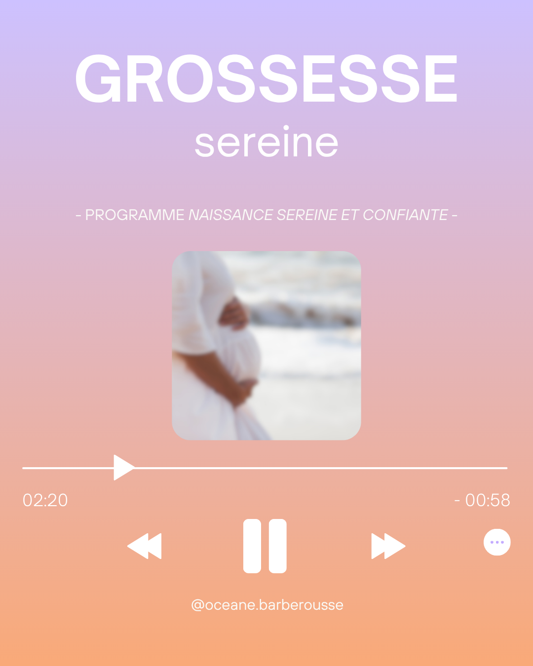 programme hypnose naissance sereine et confiante