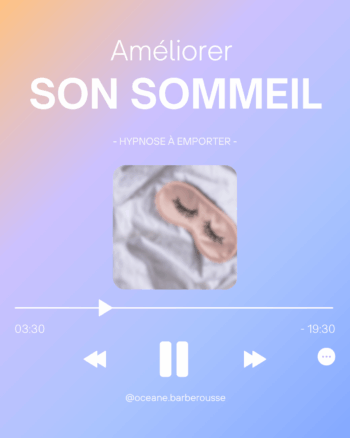 Séance d'hypnose améliorer son sommeil